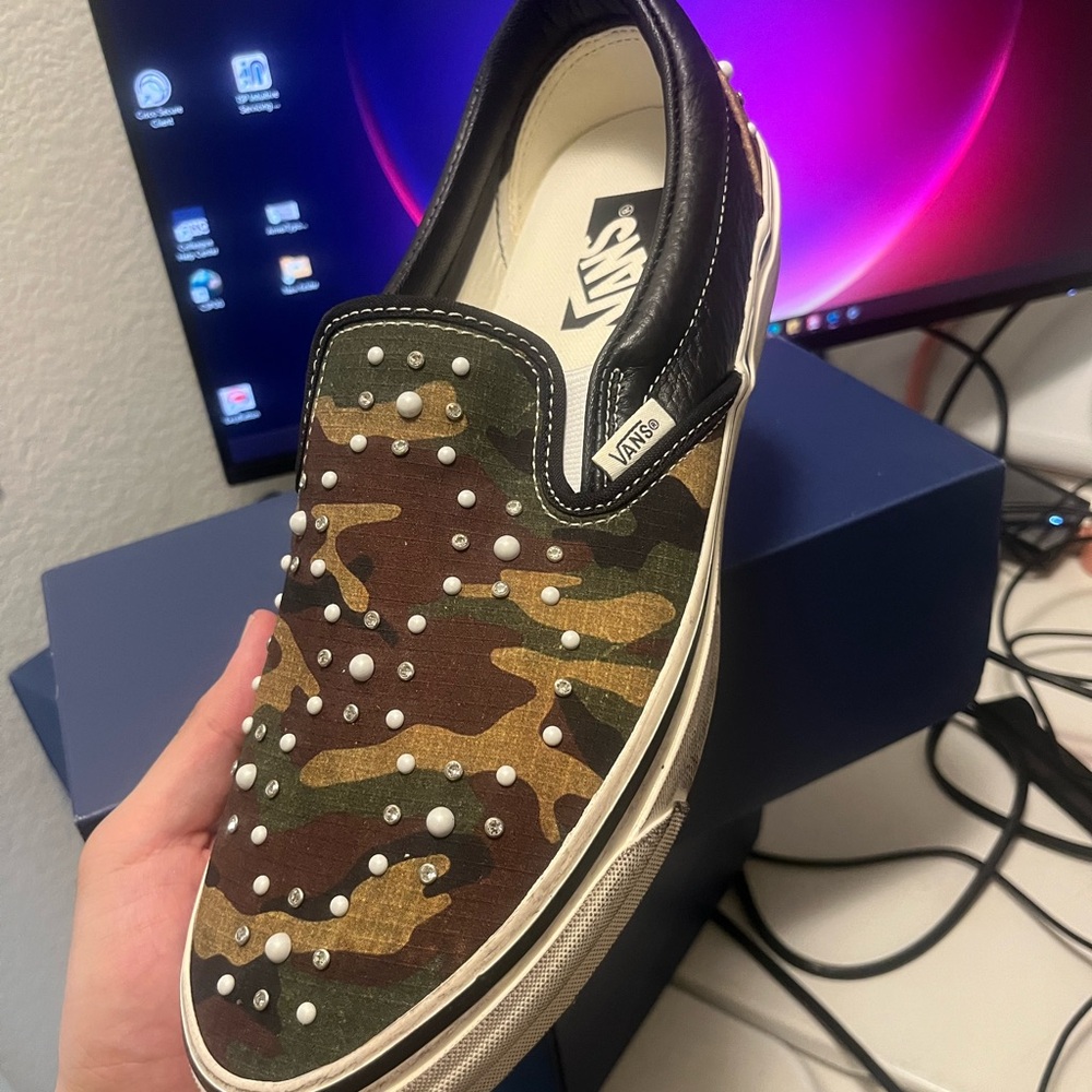 Vans premium Camo Slip-On